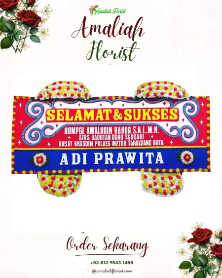 Papan Bunga Ucapan Selamat Pejangkungan